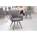 Stoel - set van 5 - tot 150 kg - zitoppervlak 540 x 430 mm - Black - opvouwbaar