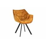 Design draaiende stoel ISKO blauw