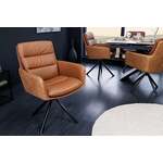 Eetkamerstoel Mustang Antiek Taupe Met Armleuning - 40420