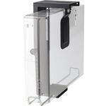 NeoMounts NM-CPU100BLACK Desk-mounted CPU holder Zwart CPU-houder