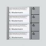 Siedle 210009394-00 Deurintercom (accessoire) Zilver