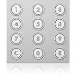 Ritto by Schneider 1881420 Accessoires voor deurintercom Zilver