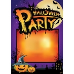 Zelf in te vullen Halloween poster