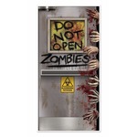 Halloween deurposter - zombie thema - 152 cm - horror decoratie deurhanger