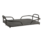Decostar Countryfield Dienblad rh Garson M zwart-L52B32,5H12,5CM