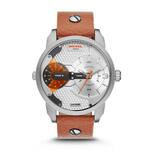 Diesel DZ7370 Horloge The Daddies Chrono staal rood-grijs 66 mm