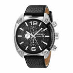 Diesel DZ4329 Horloge Chrono Mega Chief staal gunmetal-blauw 51 mm