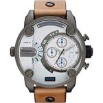 Diesel Heren Mega Chief DZ4427 grijs rubberen quartz modehorloge