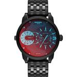 Diesel DZ4522 Griffed Horloge Griffed Chrono staal goudkleurig-zwart 48 mm