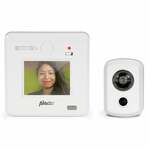 Digitale deurspion silverline 3,2"tft bl
