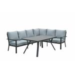 Sergio lounge diningset 3 delig rechts