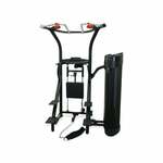 Gorilla Sports Dip Station - Zwart - Krachtstation - Belastbaar tot 150 kg