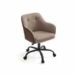 tectake - Set van 4 eetkamerstoelen Monroe Fluweel look - Donkergroen - 404930