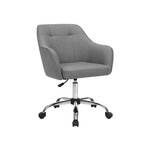 Bureaustoel - Ergonomische bureaustoel - Directiestoel - Zwart - L64 x B75 x H103-111 cm