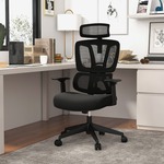 Vinsetto bureaustoel, luxe directiestoel, met massagefunctie en ligfunctie, ergonomisch ontwerp, kunstleer, 68,5 x 68,5 x 119-127 cm, zwart | Aosom.nl
