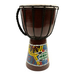 Djembe Handbeschilderd Zeeleven