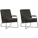 Bastiaan fauteuil Eleonora donkerbruin