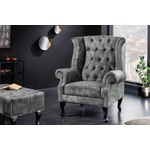 Vidaxl Fauteuil Stof Donkerbruin