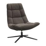 Lex fauteuil Eleonora donkerbruin