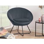 Fauteuil CENTURA donkergrijs