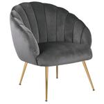 Kave Home Fauteuil Patio Chenille - Donkergrijs