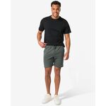 HEMA Heren Sweatshort Donkergroen (donkergroen)