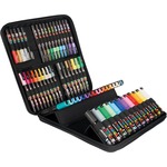 Verfstift posca pc7m b donkeroranje | 6 stuks