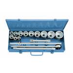 Dopsleutelset 3/4" 16-dlg.