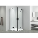 Badstuber Smart douchecabine met vouwdeur 100x100cm links
