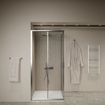 Aqua Royal NIET MEER LEVERBAAR Douchecabine Kwartrond 100X100X192 cm 6 mm Veiligheidsglas - Douchecabine