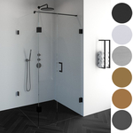 Badstuber PR55 complete douchecabine met thermostaatkraan 90x90x205cm