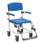 Verrijdbare Toiletstoel / Douchestoel Aston met 5" wielen | Drive
