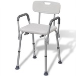 Smedbo Living Douchestoel - 32x6x39.5cm - ophangen - Aluminium Chroom FK414