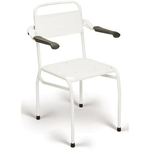 Douchestoel met nylon rug