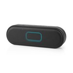 Lemonda Smart M9 Bluetooth-luidspreker met LED-wekker - wit