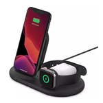 Originele Huawei CP62R 50W Max Qi Standard Super Fast Charging Vertical Wireless Charger Stand with Type-C Cable + Adapter Set (Wit)