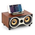 X6 draagbare houten draadloze speaker subwoofer stero Bluetooth Speakers Radio FM Desktop