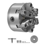 VEVOR ?250mm 4-klauwplaat voor boor-/freesmachines en 3D-printers