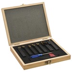 VidaXL 12-delige draaigereedschapsset indexeerbaar 80 mm 12x12 mm