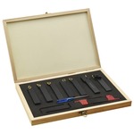 VidaXL 12-delige draaigereedschapsset indexeerbaar 100 mm 16x16 mm