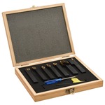 VidaXL 12-delige draaigereedschapsset indexeerbaar 100 mm 16x16 mm