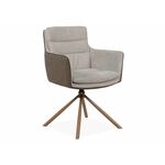 Draaistoel LOGOPI beige