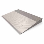 Drempelhulp modulair systeem | 3 Laags - 84 x 45 x 6 cm | Voor rollator en rolstoel | Drempelhulpen | Oprijplaten | SecuCare | PR30332