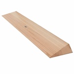 Houten drempelhulp 2,3 cm - 3,8 cm met ledverlichting