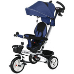 Qplay Driewieler Prime 4 in 1 Jongens en Meisjes Blauw