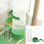 10 STKS praktische vogels voeden apparatuur papegaai vogel drinker drenken feeder met clip (L)