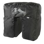 M-Wave regenhoes universeel tbv dubbele fietstas