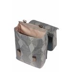 Dubbele Fietstas Greenlands - Bisonyl Zwart 34 Liter