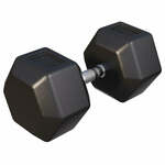 Dumbbell - 1 x 50 kg - Gietijzer - Hexagon - Halter - Gorilla Sports