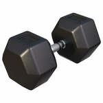 Dumbbell - 1 x 20 kg - Gietijzer - Hexagon - Halter - Gorilla Sports